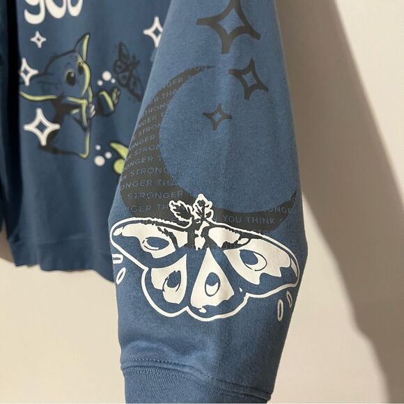 Disney Star Wars Women's Grogu Stronger Than You Think Graphic Sweatshirt - Picture 5 of 7